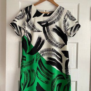 Short sleeve cocktail dress